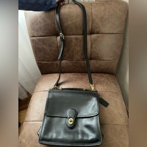 Coach Black Willis Messenger Bag